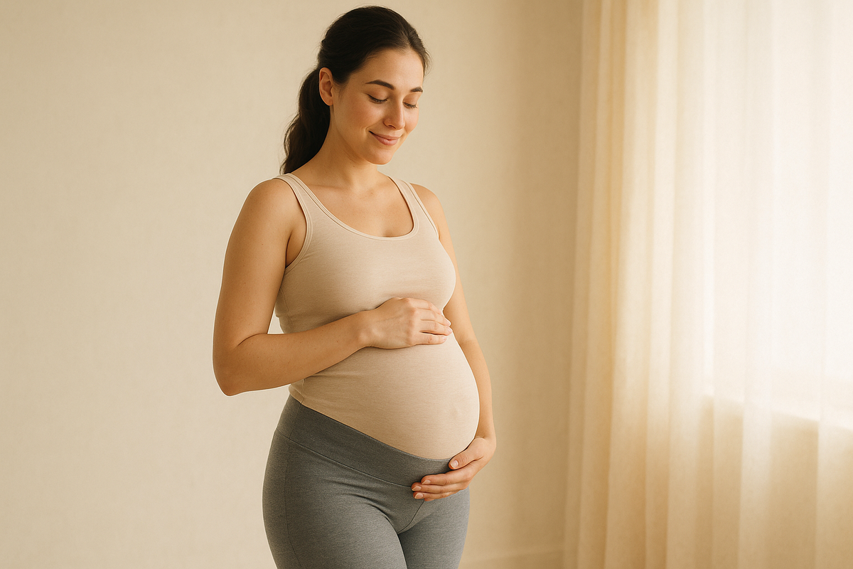 Legging de grossesse confortable