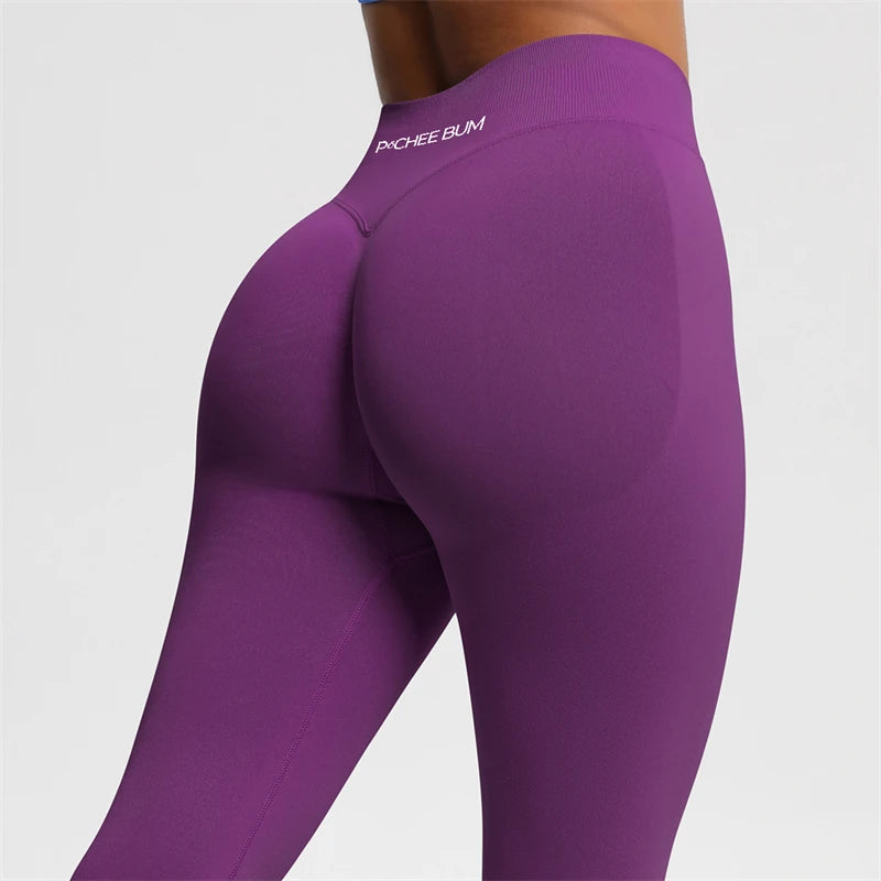 Legging de Sport Sans Couture Scrunch – Confort, Style & Performance