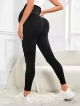 Legging de Maternité Sculptant & Confort Absolu