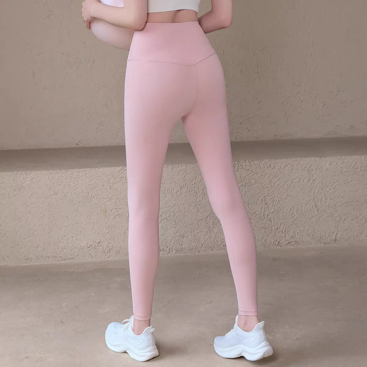 High Waist Yoga Leggings for Women Soft Breathable Sports Tights Fitness Gym Elastic Yoga Pants High Quality Sport Leggings