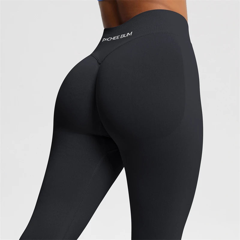 Legging de Sport Sans Couture Scrunch – Confort, Style & Performance
