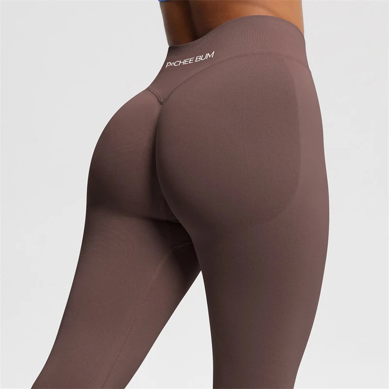 Legging de Sport Sans Couture Scrunch – Confort, Style & Performance
