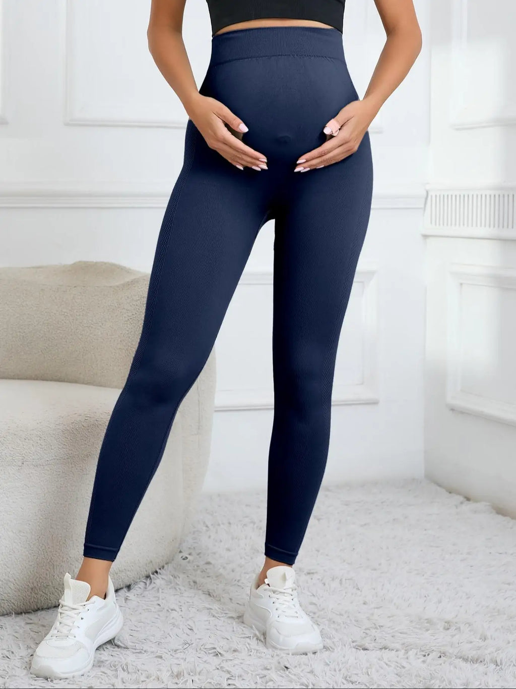 Legging de Maternité Sculptant & Confort Absolu
