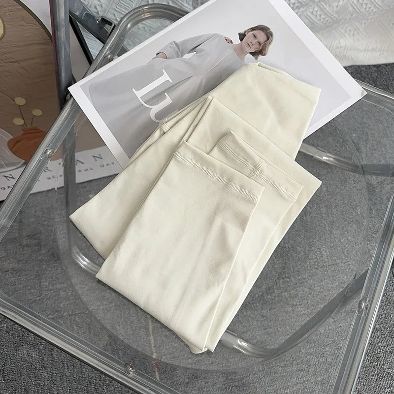 Pantalon de yoga et de gym pour femme, taille haute, effet seconde peau, respirant