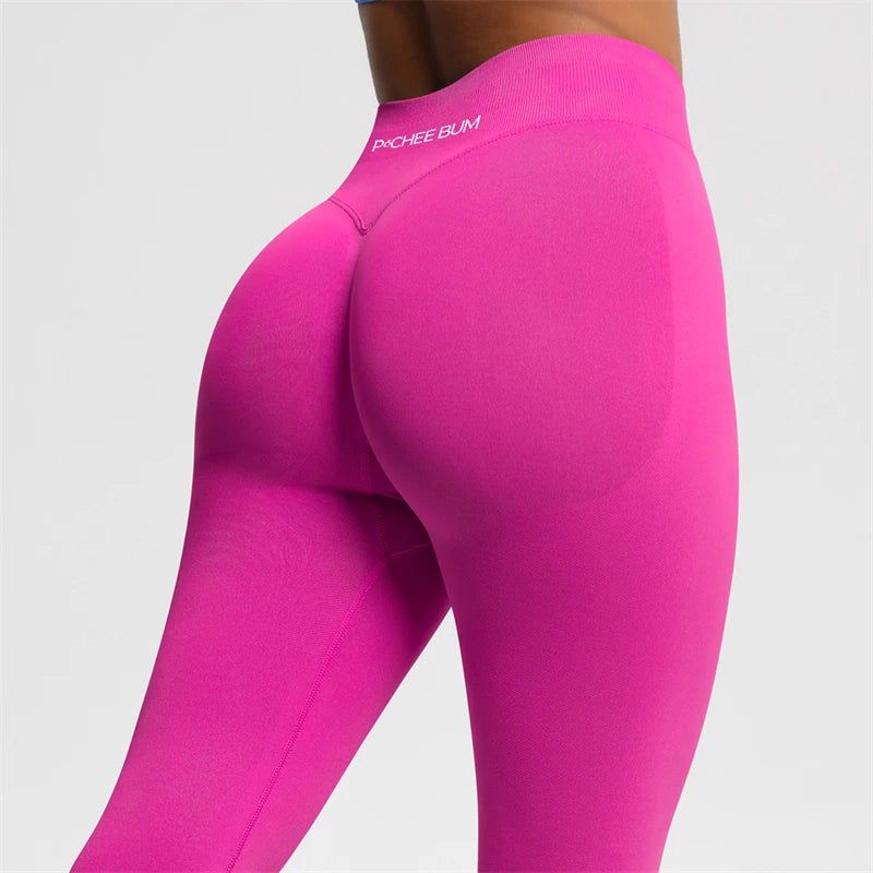 Legging de Sport Sans Couture Scrunch – Confort, Style & Performance