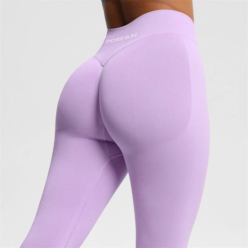 Legging de Sport Sans Couture Scrunch – Confort, Style & Performance
