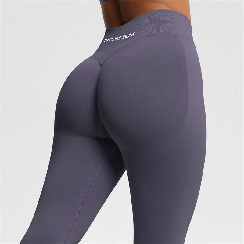 Legging de Sport Sans Couture Scrunch – Confort, Style & Performance