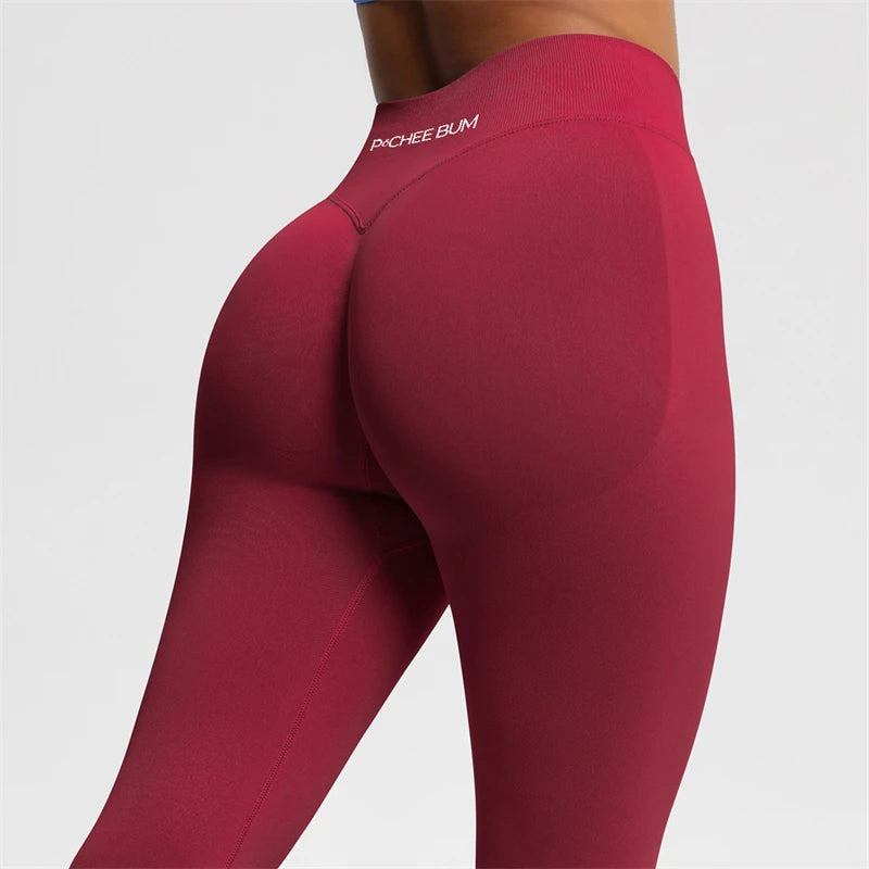 Legging de Sport Sans Couture Scrunch – Confort, Style & Performance
