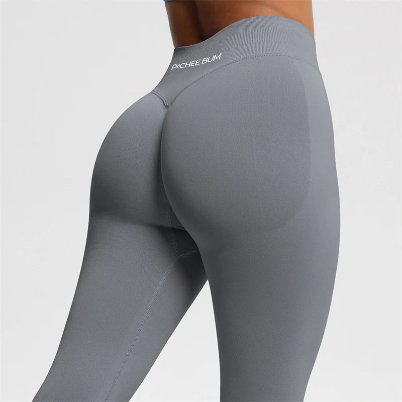 Legging de Sport Sans Couture Scrunch – Confort, Style & Performance
