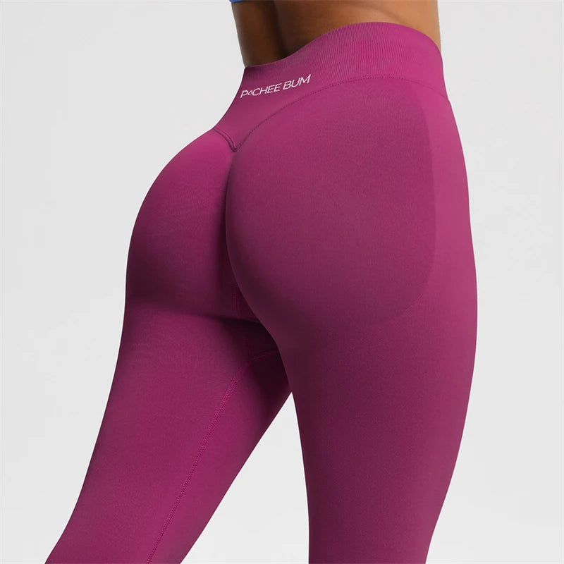Legging de Sport Sans Couture Scrunch – Confort, Style & Performance